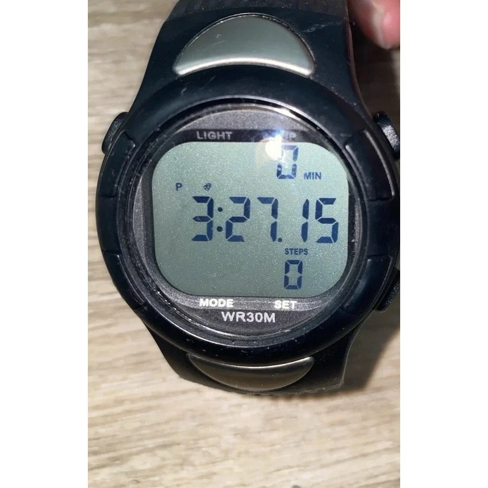 Medline Heart Rate Monitor Watch -Black Model (WR30M ) Working